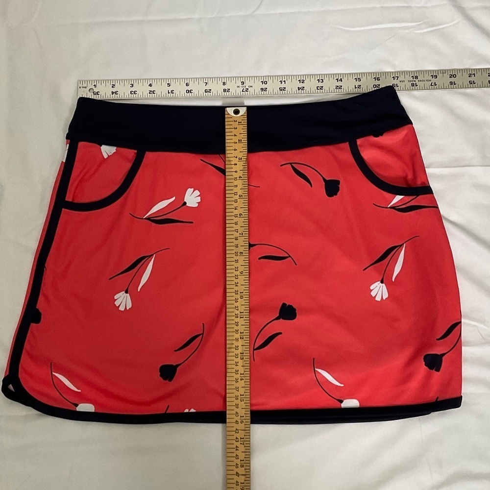 Callaway Coral Floral Mini Skirt - Picture 5 of 6